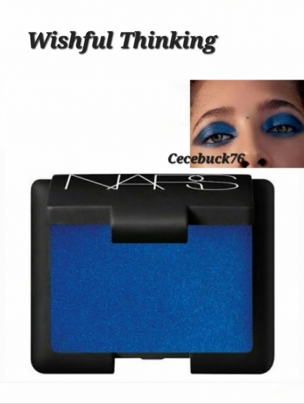 🌺NARS Wishful Thinking Cinematic Eyeshadow Blue Eyeshadow